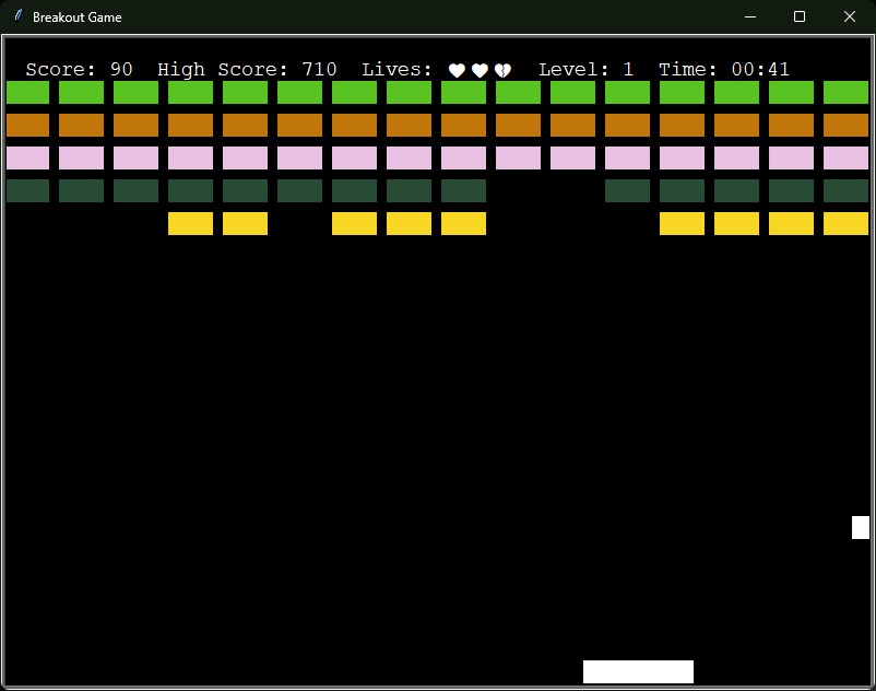 Breakout Game in Python