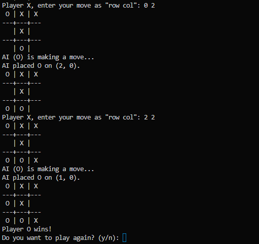 Tic Tac Toe in Python